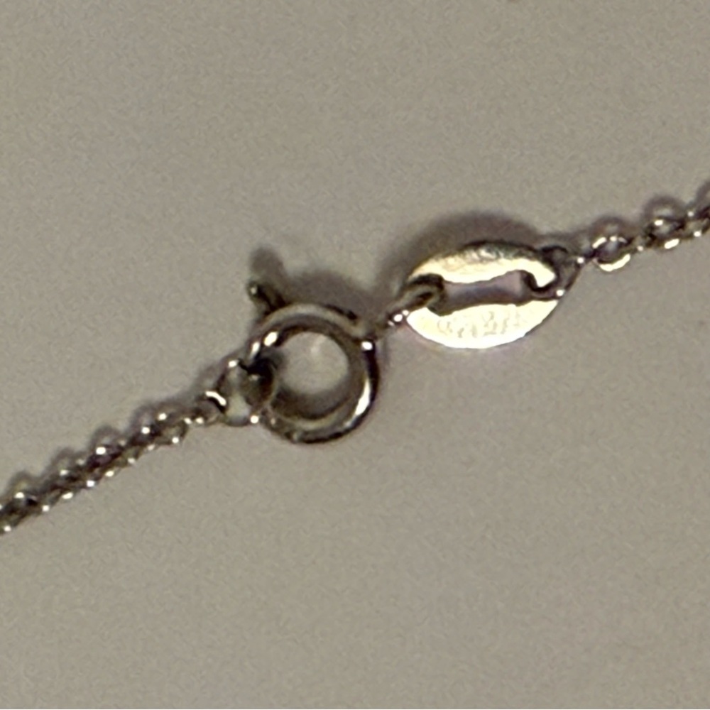 TOVA NECKLACE DIAMONIQUE CZ ROUND BAGUETTES SIMULATED EMERALD PENDANT STERLING - Picture 11 of 11